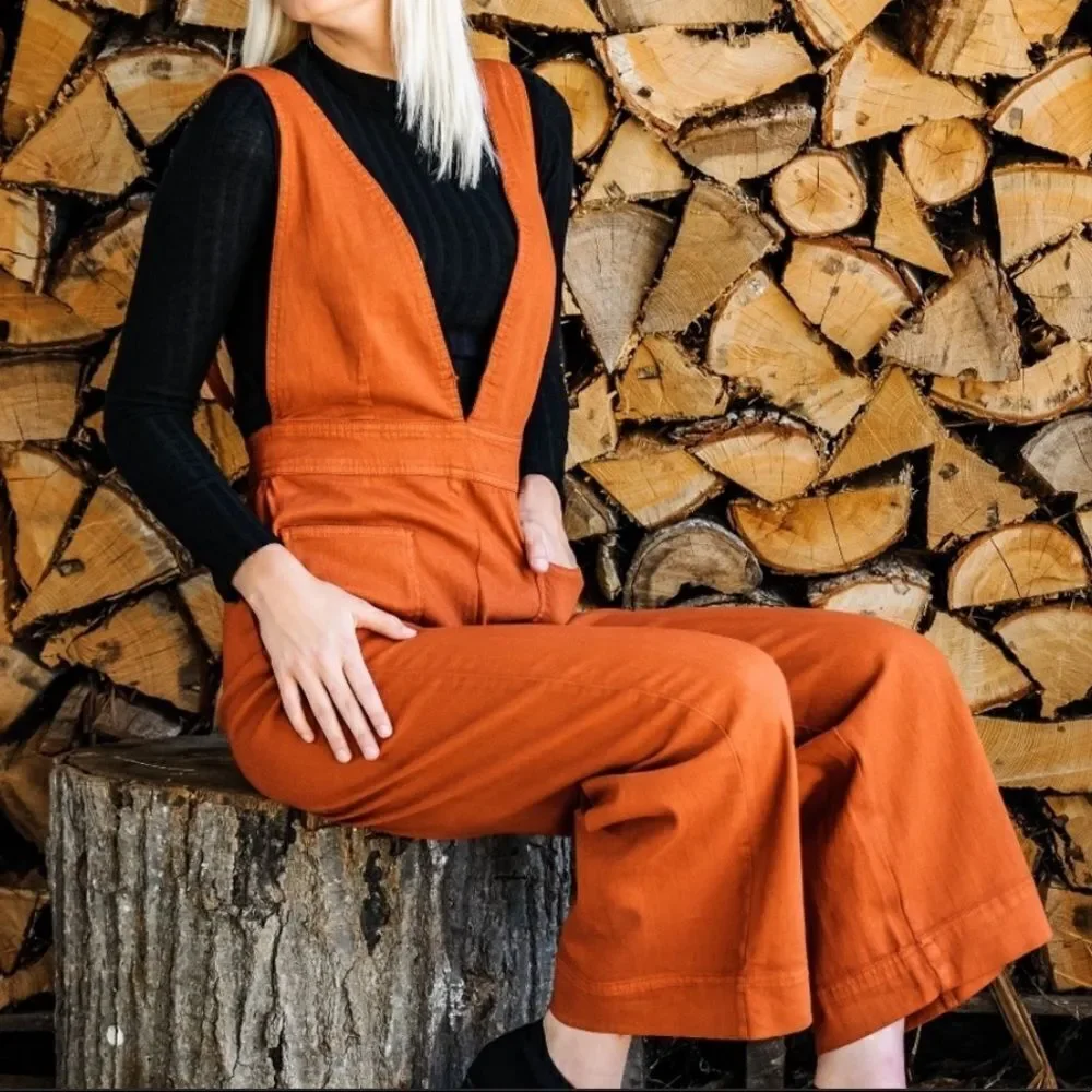 Twill  Denim Jumpsuit‎